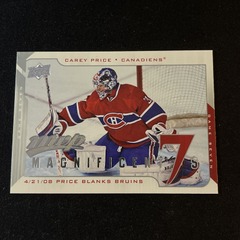 2008-09 Upper Deck MVP Magnificent 7’s #M7-CP Carey Price